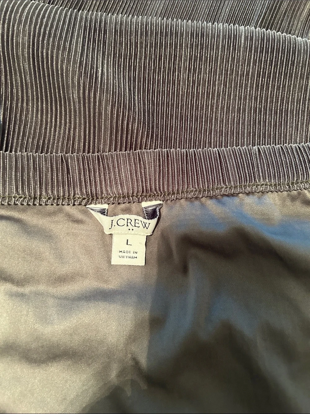 J. Crew Olive-Green Skirt and tank set